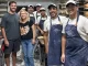 La mamá de Lionel Messi emocionó a los empleados de una pizzería de Rosario