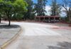 Grand Bourg: las obras que el municipio lleva adelante en la rotonda cuentan con 60% de avance