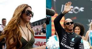 Shakira pilotea con Lewis Hamilton, salieron de fiesta en Barcelona