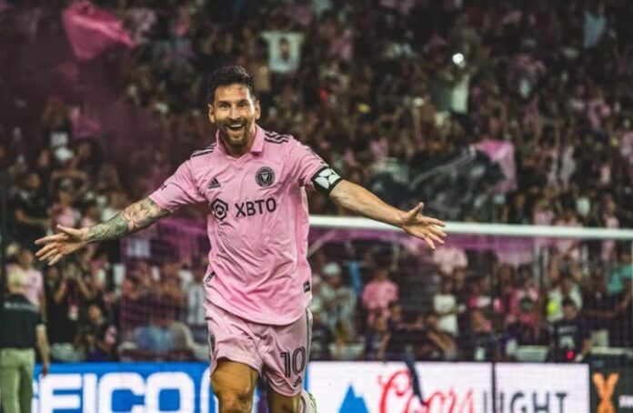messi debut inter miami