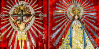 Las imágenes peregrinas del Señor y la Virgen del Milagro visitarán hoy Casa de Gobierno