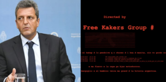 Hackearon la web de Sergio Massa