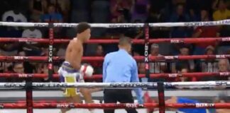 El boxeador argentino sufrió un brutal nocaut en Estados Unidos