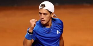 Se terminó el sueño de Sebastián Báez en el Masters 1000 de Roma
