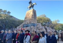 Salta conmemoró el 203° aniversario del paso a la inmortalidad del Gral. Güemes