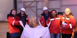 Centenario Ratones: Sáenz y autoridades de Eramine inauguraron la primera mina en producción de litio de Salta
