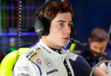 Franco Colapinto en la previa del Gran Premio de Las Vegas