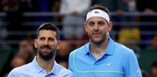 Del Potro se enfrentó a Djokovic en su despedida de tenis