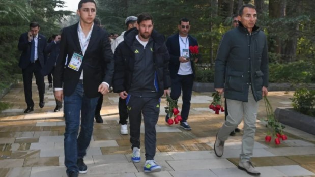 messi en baku