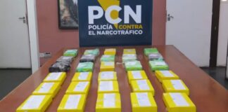 Múltiples procedimientos antidrogas en distintos puntos de la provincia