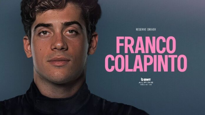 franco colapinto.alpine