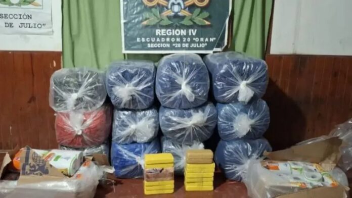 droga oran 16 kilos de cocaina