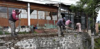 Avanza la recuperación del espacio público cercano al Templete San Cayetano
