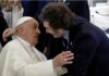 Javier Milei asistirá al funeral del Papa Francisco