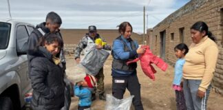 Provincia refuerza la asistencia en invierno con un amplio operativo de abrigo