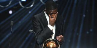 Ousmane Dembélé se quedó con el Balón de Oro