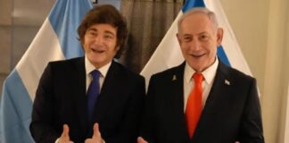 Javier Milei se reunió con Benjamín Netanyahu