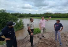Cesó la Alerta Blanca emitida por la crecida del río Juramento