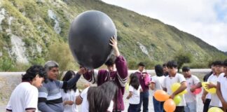 En la Quebrada del Toro estudiantes realizaron pruebas para el lanzamiento de un globo estratosférico