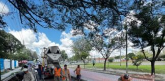 La Municipalidad renueva la calzada de un corredor vial clave en Limache