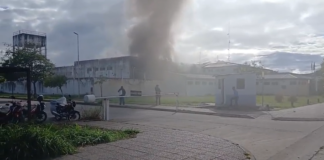 Salta: incendio y alarma en la Alcaidía General