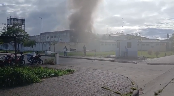 Salta: incendio y alarma en la Alcaidía General