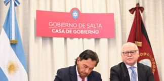 Sáenz firmó un acuerdo con el Hospital Italiano para fortalecer la alta complejidad