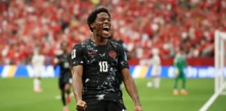 Canadá aplastó a Qatar con un 6-0