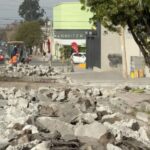 Comenzó la reconstrucción de la calzada en Junín al 700