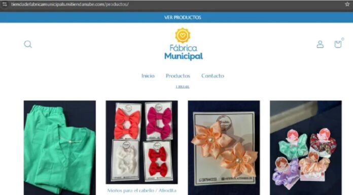 Llegó la tienda virtual de las Fábricas Municipales