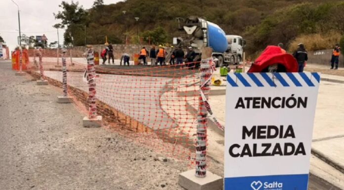 El acceso al cerro San Bernardo se transforma con nuevas obras viales