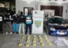 Detenidos y miles de dosis de droga incautadas