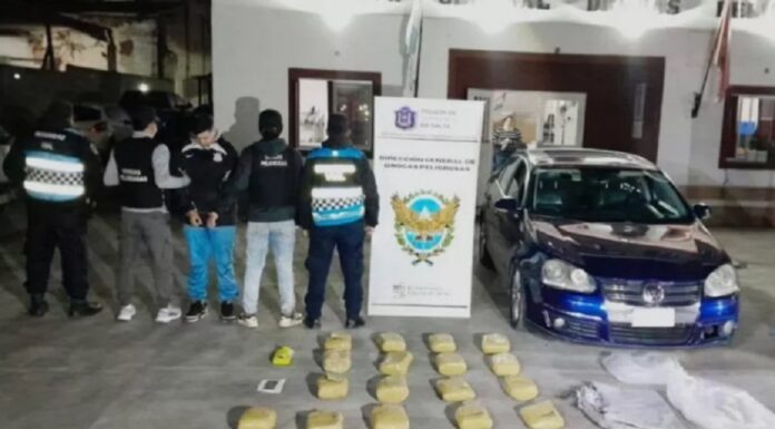 Detenidos y miles de dosis de droga incautadas
