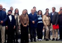 Lupión compartió una jornada de trabajo con jóvenes salteños
