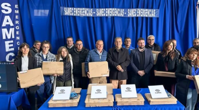 Se entregaron 22 antenas satelitales para consolidar el Hospital Público Digital