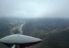 Sobrevuelo de monitoreo en zonas de los incendios