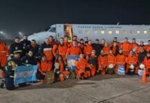 Un segundo grupo de brigadistas argentinos partió a Venezuela
