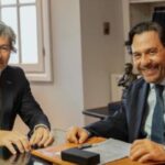Sáenz y el ministro Mahiques firmaron convenios para fortalecer la justicia