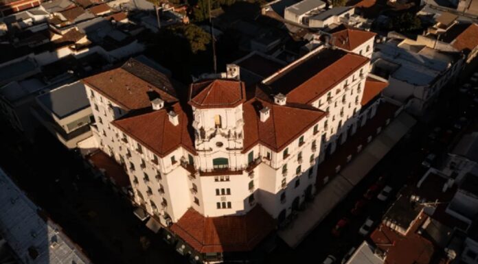 El Hotel Salta fue distinguido por su arquitectura neocolonial