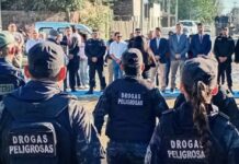 Se inauguró una nueva base operativa de Drogas Peligrosas en Orán