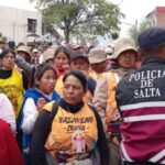 La Policía de Salta recibió a peregrinos de Iruya y Nazareno