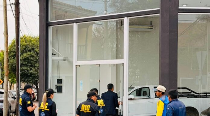 Las Conde: allanan concesionaria por presuntas estafas procesales