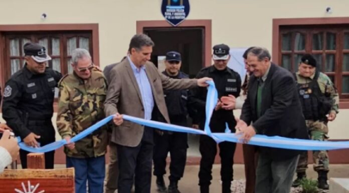En el sur provincial inauguraron un puesto de la Policía Rural