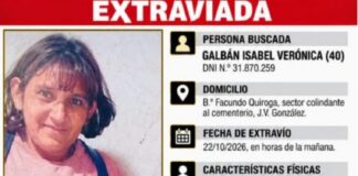 J.V. González: 2 detenidos tras la desaparición de una mujer de 40 años